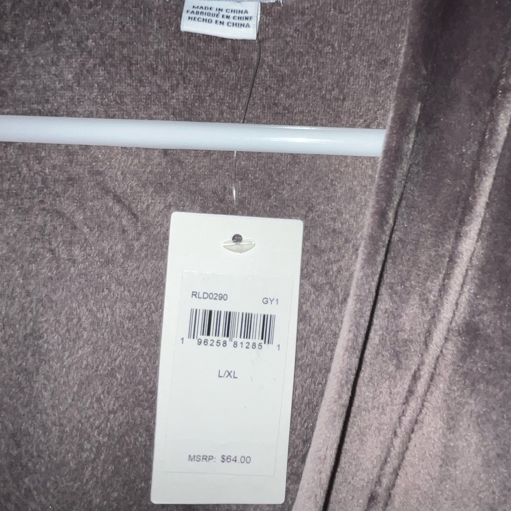 Splendid Charcoal Gray Robe - Picture 5 of 6